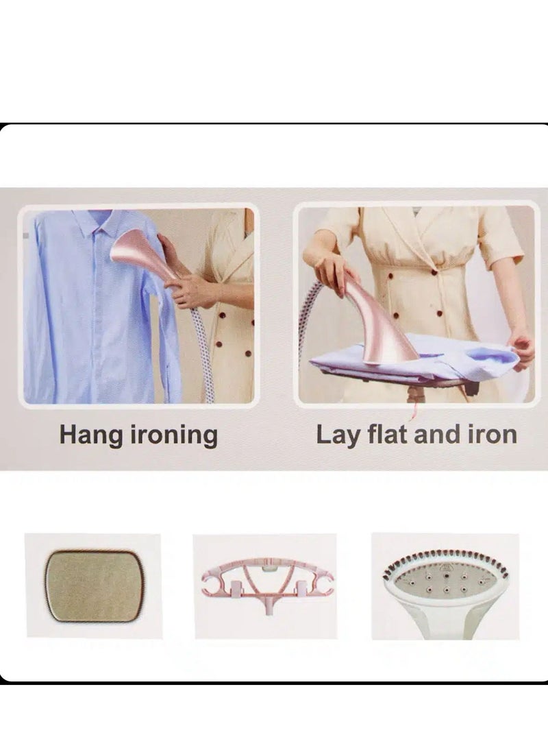 1800W Garment Steamer with 2 Liters Capacity, Portable Household, 6 Levels Of Continuous Steam  - Image 3