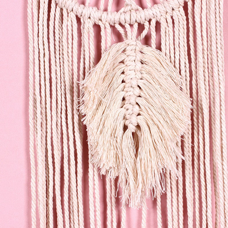 Handmade Elegant Hand-woven Tapestry Tassel Tapestry for Room - Image 3