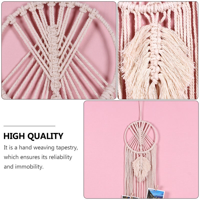 Handmade Elegant Hand-woven Tapestry Tassel Tapestry for Room - Image 5