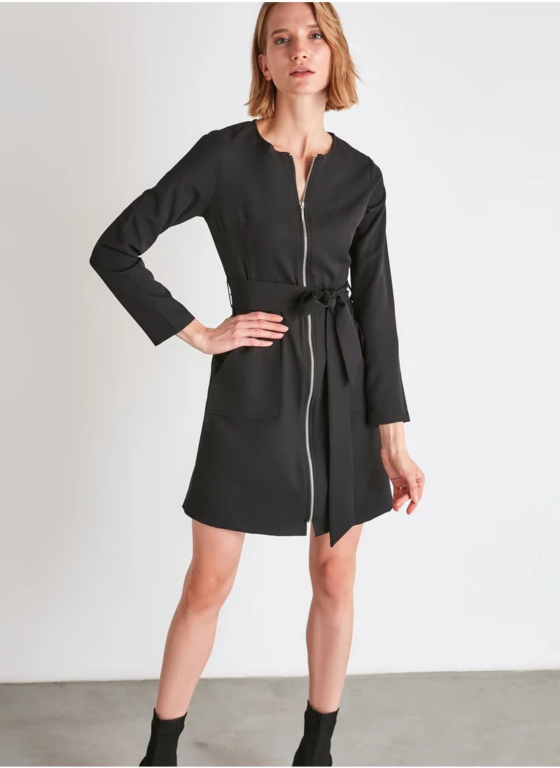 trendyol Zip Detailed Dress