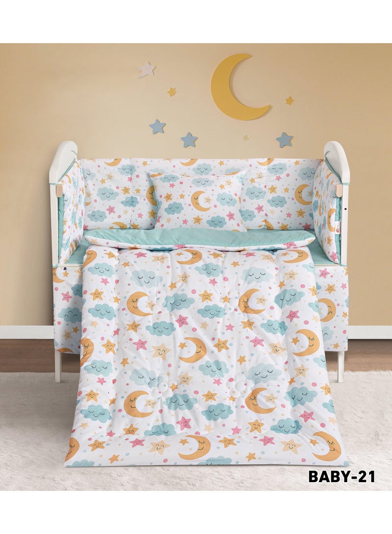 Exclusive baby bedding set with barriers for your child's comfort