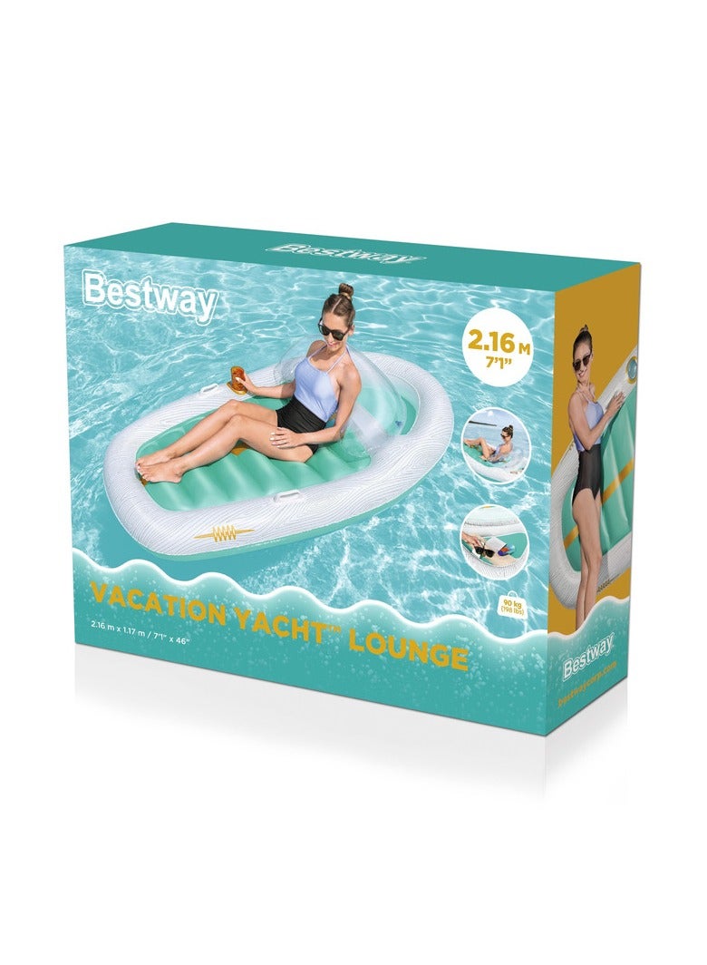 بست واي Bestway® 7'1" x 46"/2.16mx 1.17m صالة اليخوت للعطلات - Image 1