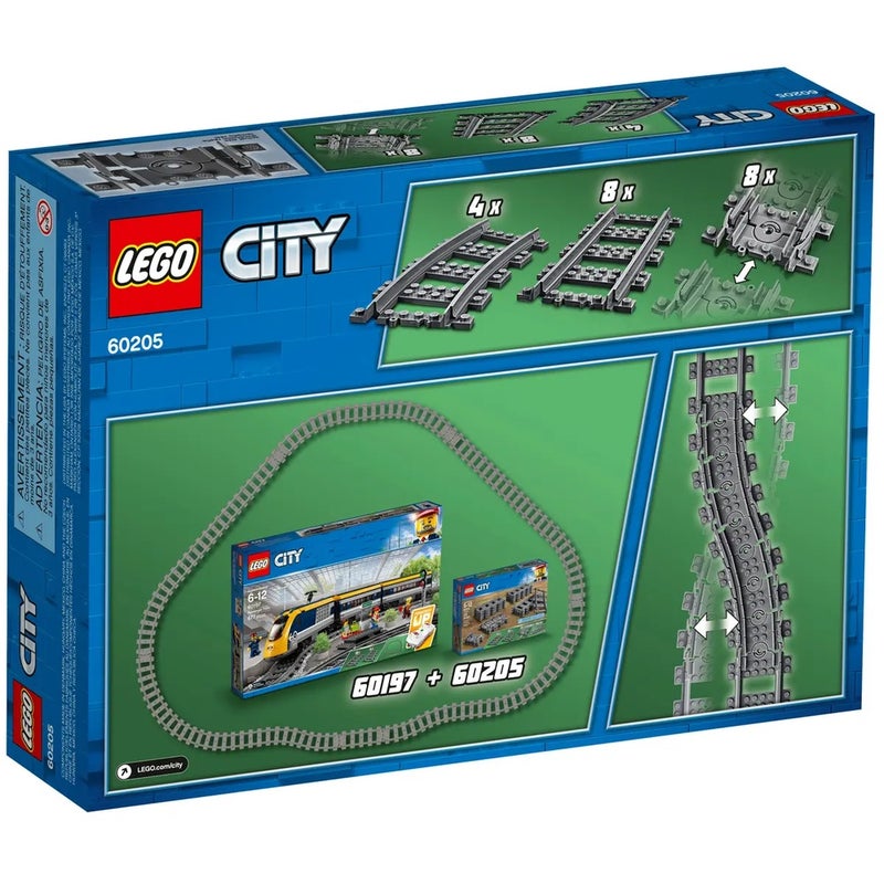 LEGO - City Tracks and Curves 20 Pieces - 60205 - Image 2