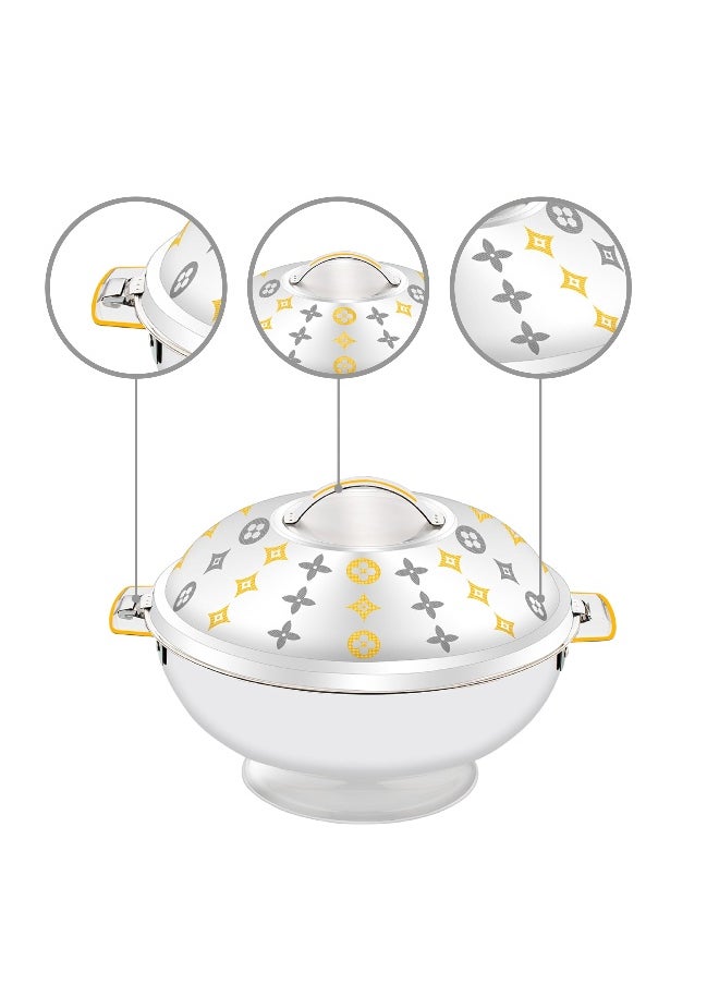 Rathore - Noor Hotpot Stainless Steel Casserole Insulated Thermal Serving Bowl Keeps Food Hot for long time 12500ML - Image 1