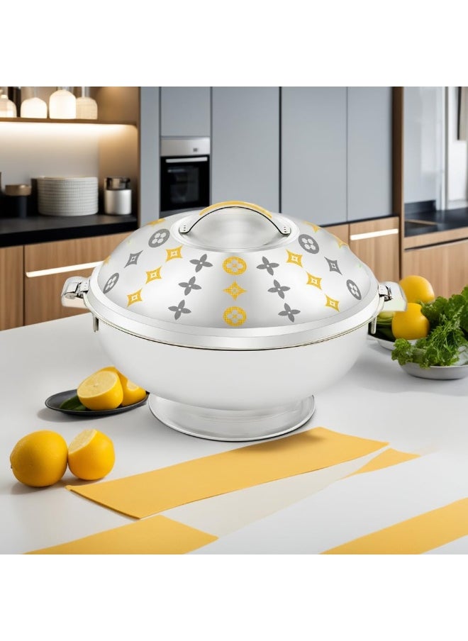 Rathore - Noor Hotpot Stainless Steel Casserole Insulated Thermal Serving Bowl Keeps Food Hot for long time 12500ML - Image 1