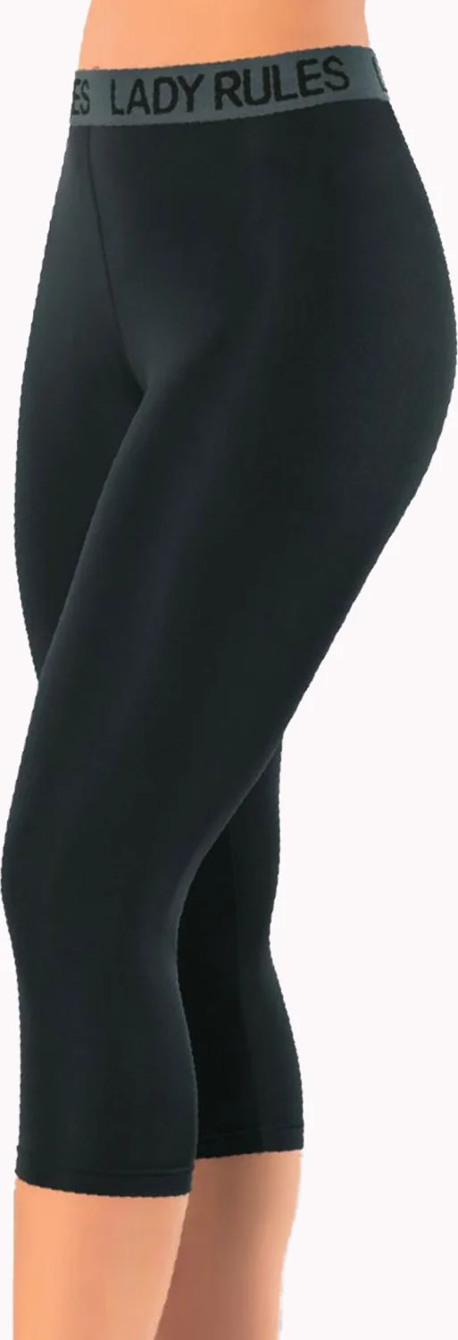 Hepsine Rakip Rivaling All Women Lady Thick Strapped Athlete Bustier-Capri Tights Set Diver