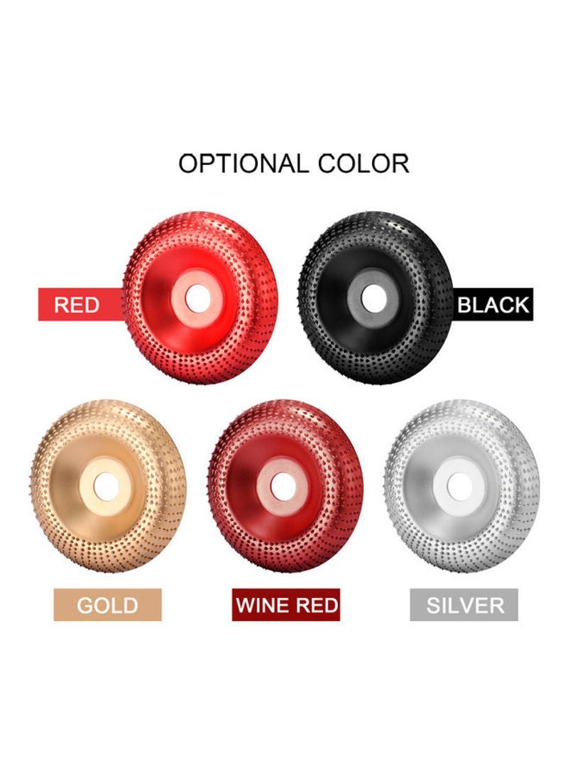 NIBEMINENT Sanding Carving Rotary Tool Abrasive Disc For Angle Grinder Silver 17cm - Image 3
