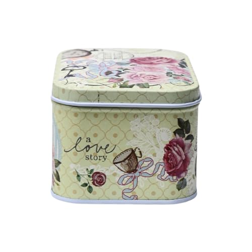 MARKET 99 Multicolor Tin Box (Set Of 6) | Small Rectangular Containers with Lid | Organiser for Stationery | Storage Boxes for Storing office supplies like pens, Markers, and notepads - Image 5