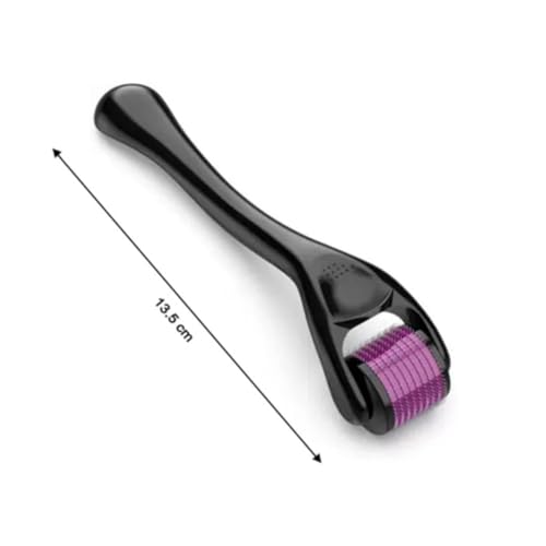 XML Derma Roller 0.5 mm, Ice Roller, Hair Scalp Massager Facial Kit Combo for Promotes Beard Growth, Hair Growth & Reduces Acne Scars, Face Roller Silicone Facial Cube for Eyes Neck Face Massage - Image 3
