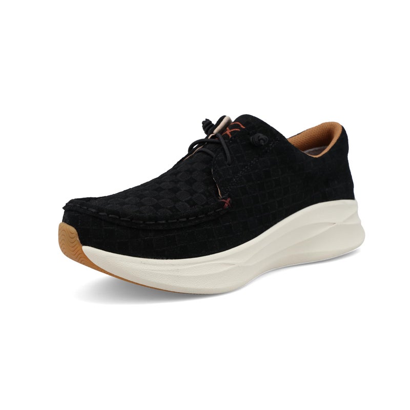 Twisted X Women's Ultralite X Casual, Moc Toe with Ultralite X, Black, 8 M