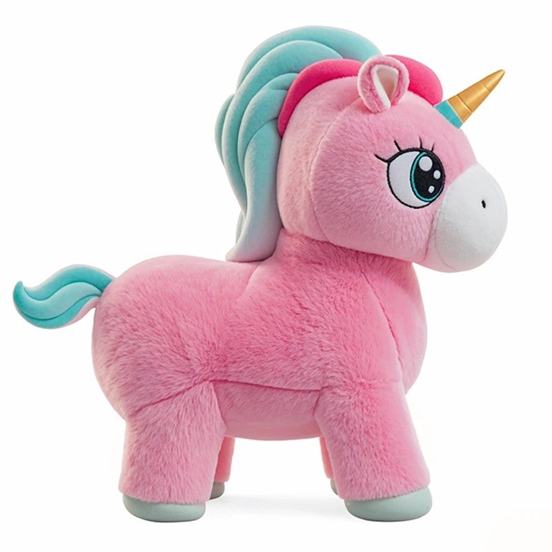 Y&D Best Selling 25cm Stuffed Soft Unicorn Plush Toy – Cuddly Down-Filled Cotton Pillow Doll, Perfect Clutching Animal for Kids & Collectors - Image 4