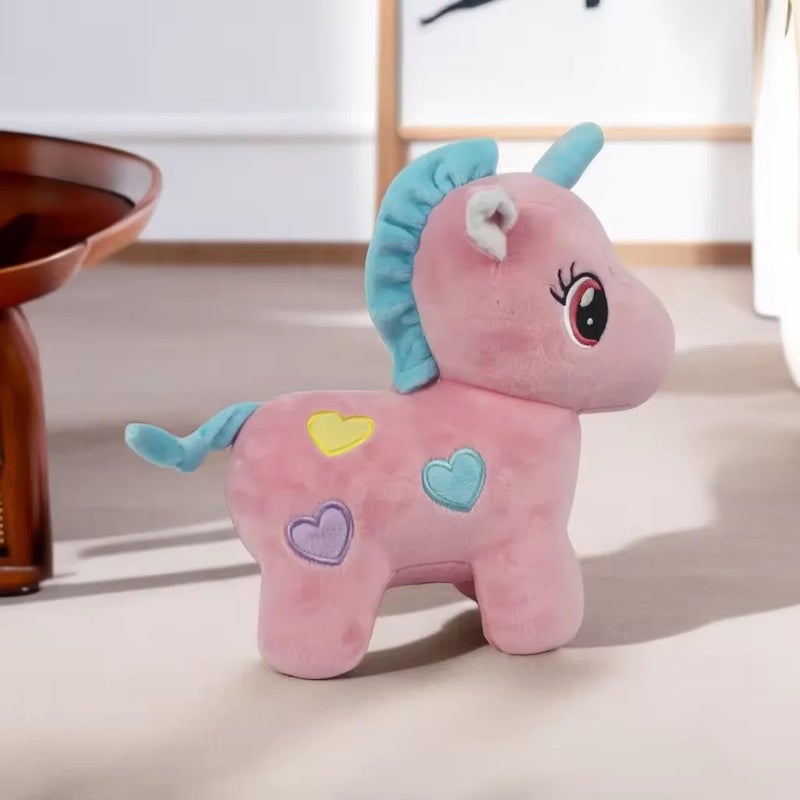 Y&D Best Selling 25cm Stuffed Soft Unicorn Plush Toy – Cuddly Down-Filled Cotton Pillow Doll, Perfect Clutching Animal for Kids & Collectors - Image 5