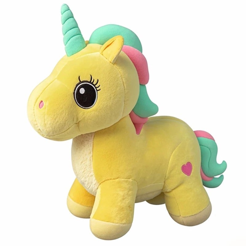Y&D Best Selling 25cm Stuffed Soft Unicorn Plush Toy – Cuddly Down-Filled Cotton Pillow Doll, Perfect Clutching Animal for Kids & Collectors - Image 2
