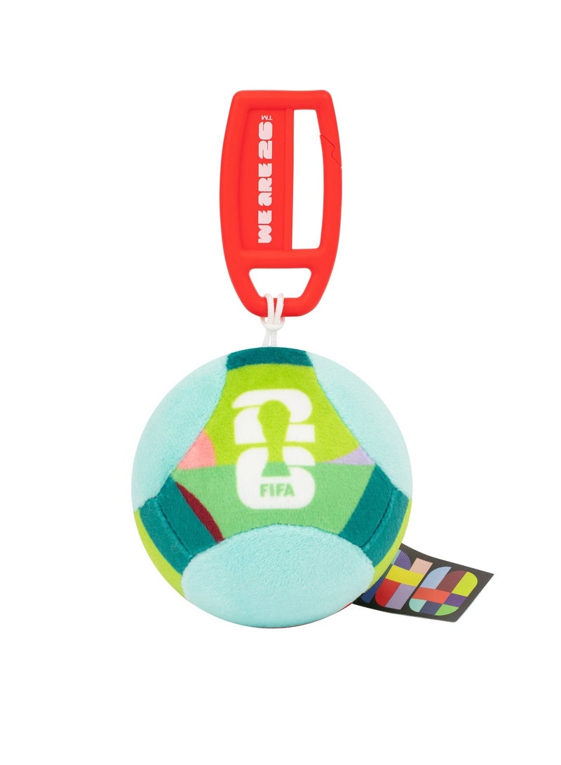 Squishmallows FIFA® World Cup 2026™ 3-Inch Colorful Plush Soccer Ball Keychain – Soft Collectible for fans - Image 1