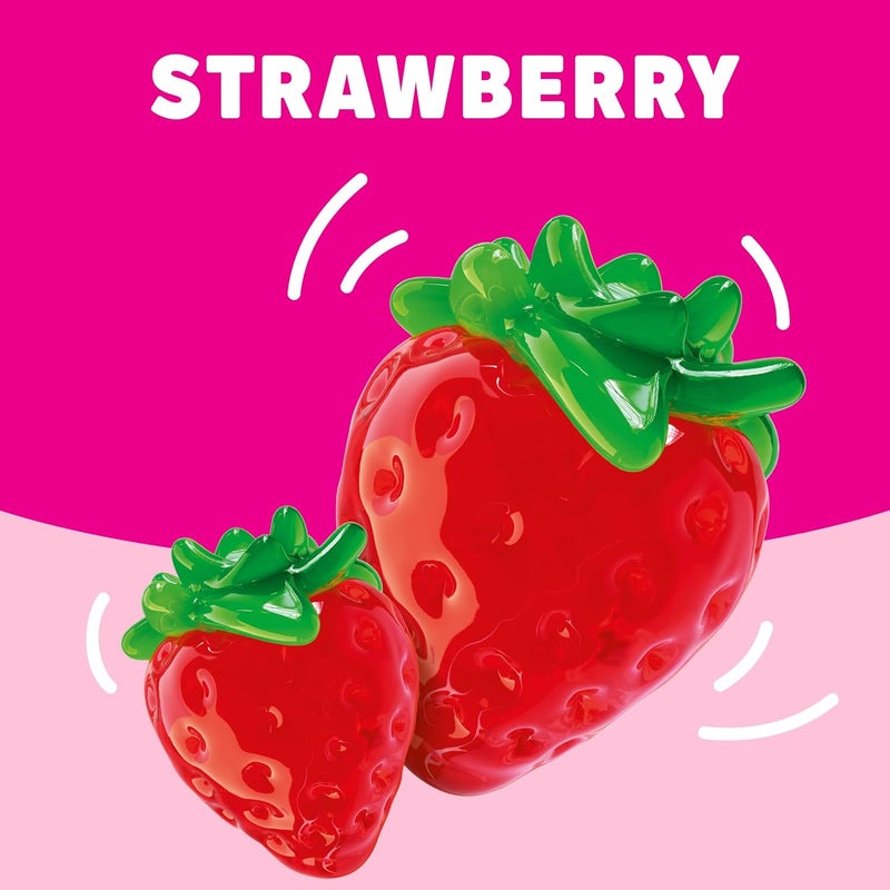 Jell-O Strawberry Gelatin Dessert Mix, Family Size, 6 oz Box - Image 5