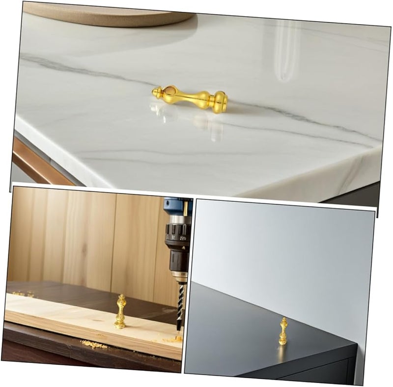 أغطية نهاية أعمدة من سبائك الزنك 10 قطع لمساند الأثاث وموصلات درابزين الزجاج - Image 4