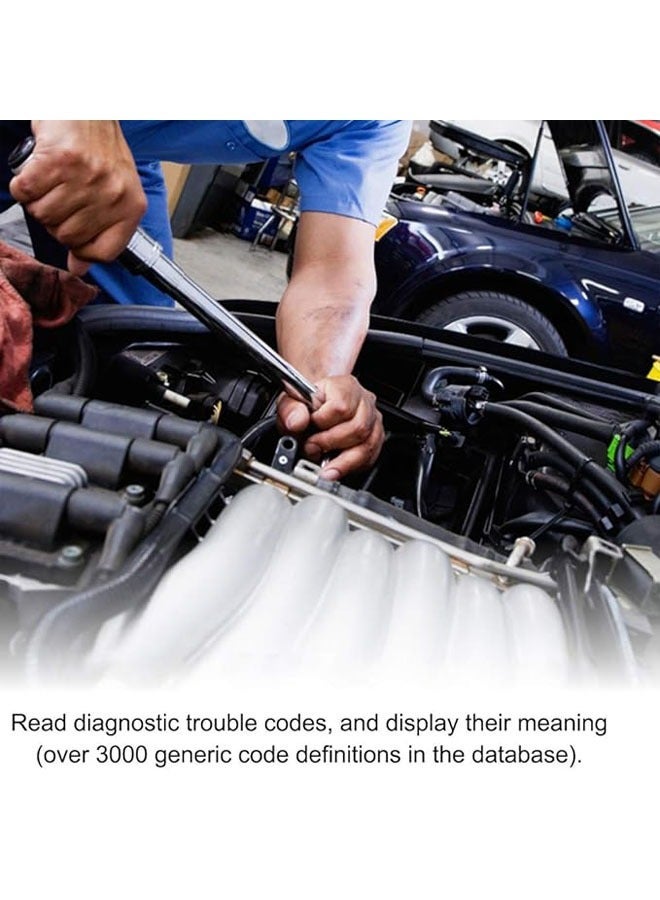 general OBD OBDII Scanner Code Reader Car Diagnostic Scanner Engine Fault Code Reader Detector Car Vehicle Scanning Tool - Image 5