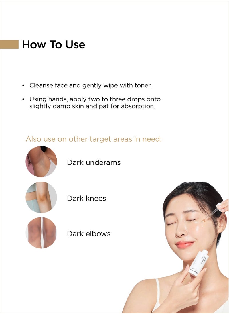 Banobagi - Alpha-Arbutin Brightening Serum for glowing skin Hyaluronic acid serum Korean Skincare best skin serum for glowing skin best Niacinamide Serum for Face Best serum for face Glacier water 30ml - Image 1