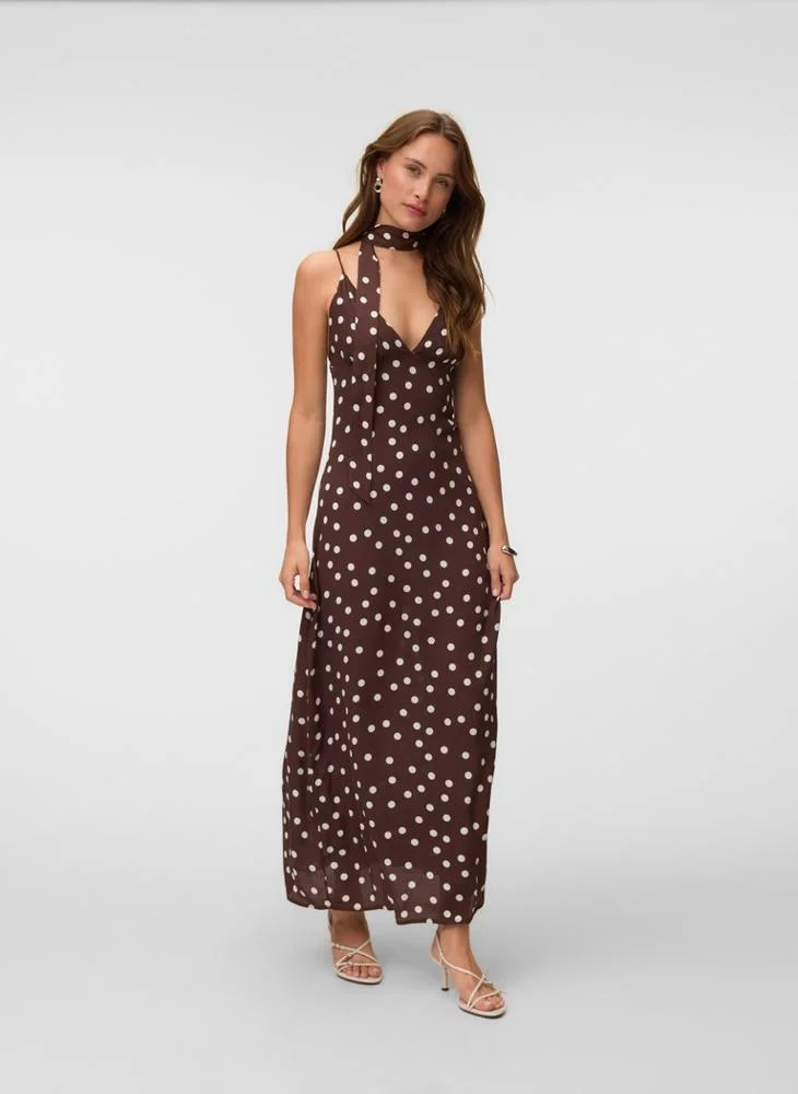 VERO MODA Strappy Singlet Scarf Dress