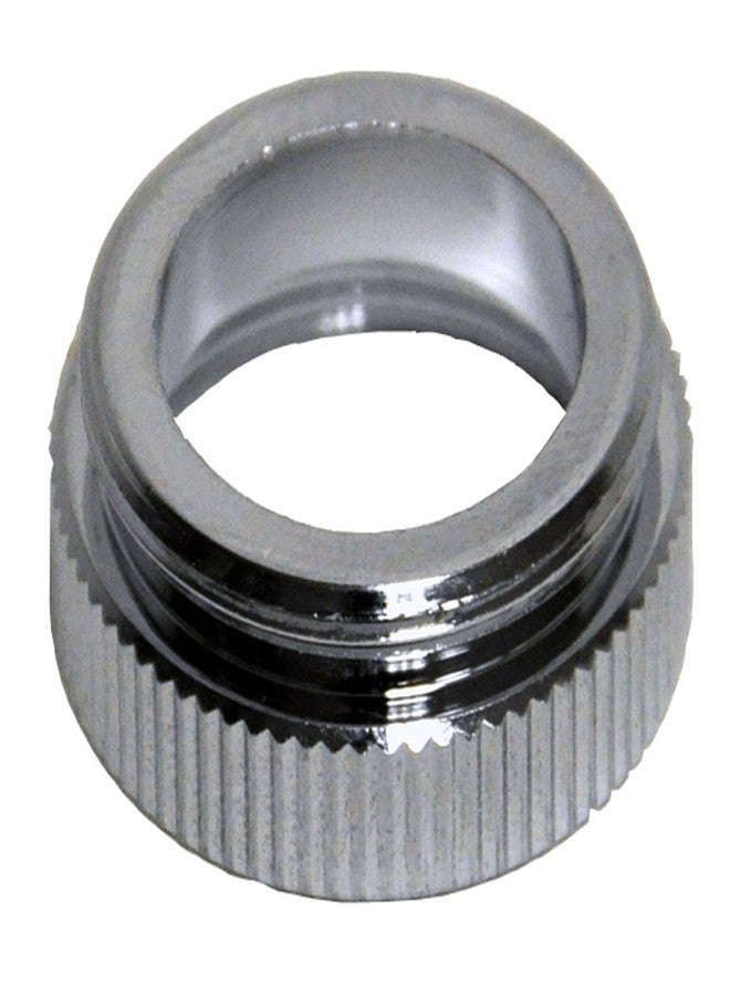 Danco 10510 Aerator Adapter, For Use With Chicago Faucets, 2.5 gpm, 55/64-27 Male X 13/16-24 Female, Brass