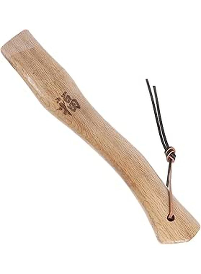 26cm Wooden Replacement Handle With Wedge For Outdoor Gardening And Camping Axe - Image 1