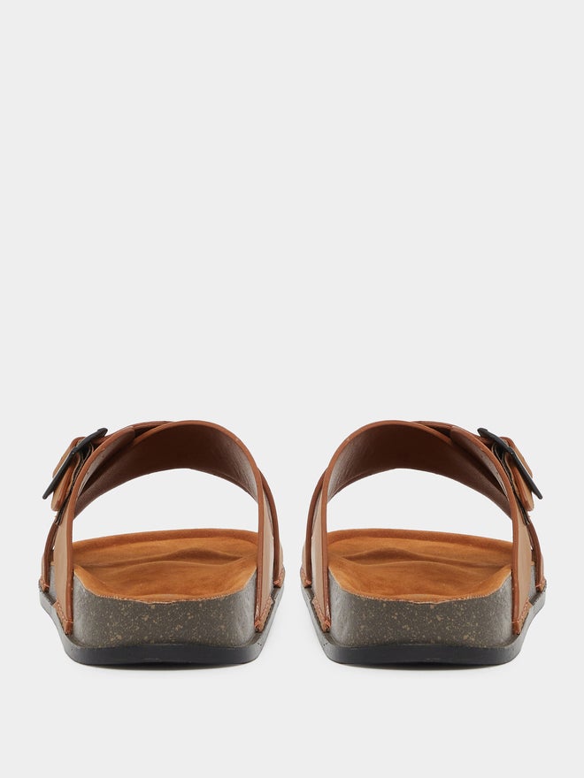 ستايلي صنادل ستايلي بنعل سميك بحزام متقاطع - Image 4