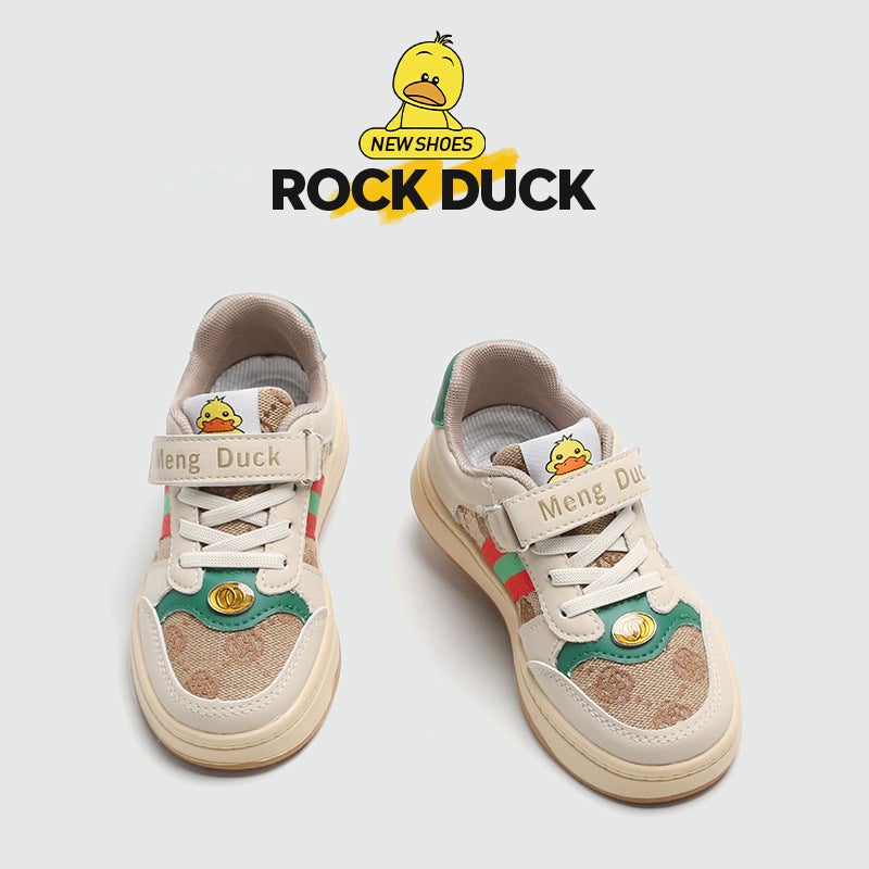 Kids Fashion Sneakers Non-Slip Spring Autumn green 
