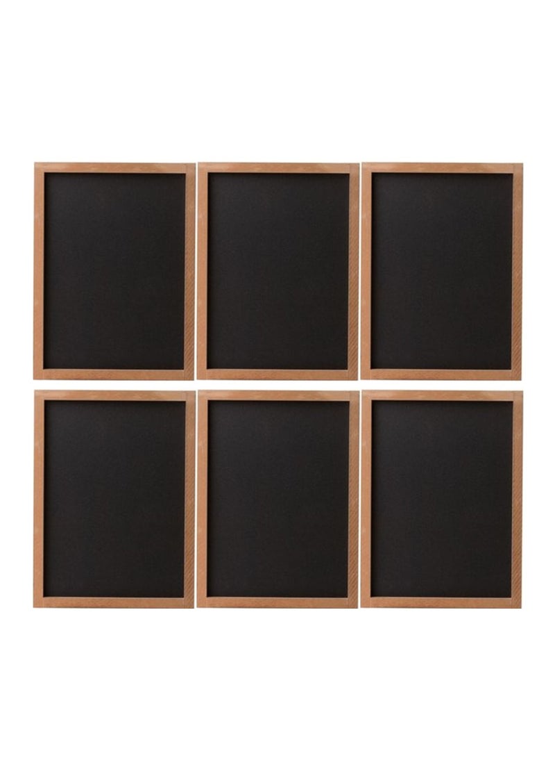 6-Piece A4 Size Black Board  - Image 1