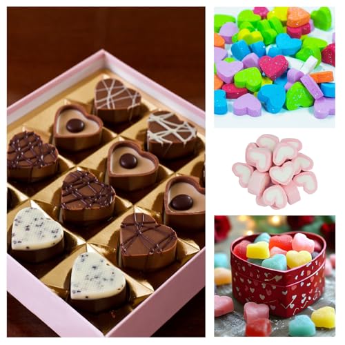 YCDMLJC 2 Pcs Heart Silicone Molds,Gummy Molds,Nonstick Food Grade Silicone,for Baking Chocolate Jelly Cake Candy - Image 5