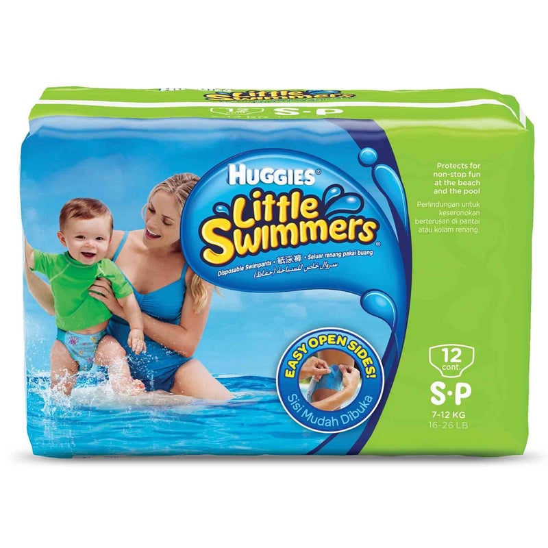 Huggies Little Swimmer Swim Pants Diaper Size Small 12 pcs
