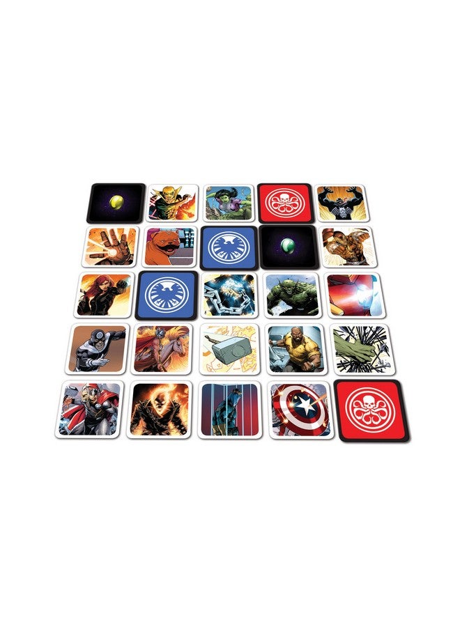 USAopoly أوسابولي مارفل كود نيمز | مستند إلى لعبة الكلمات الاجتماعية الشهيرة كود نيمز | استرجع اللحظات التي لا تُنسى من عالم مارفل الكوميدي | لعبة لوحية ممتعة لجميع أفراد الأسرة - Image 4