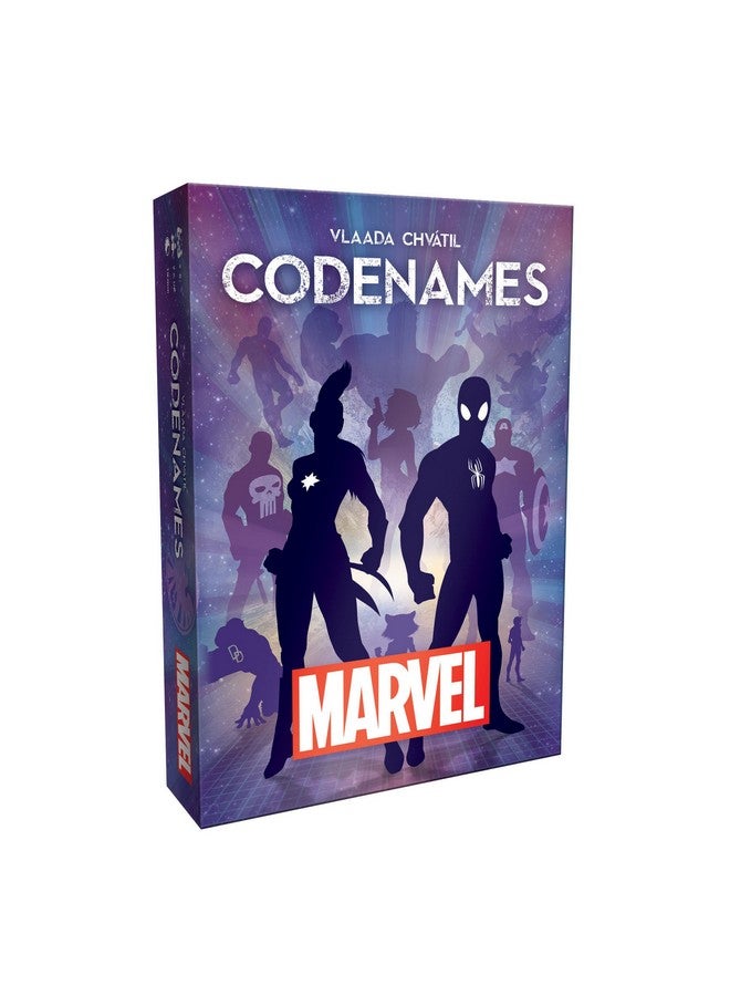 USAopoly أوسابولي مارفل كود نيمز | مستند إلى لعبة الكلمات الاجتماعية الشهيرة كود نيمز | استرجع اللحظات التي لا تُنسى من عالم مارفل الكوميدي | لعبة لوحية ممتعة لجميع أفراد الأسرة - Image 1
