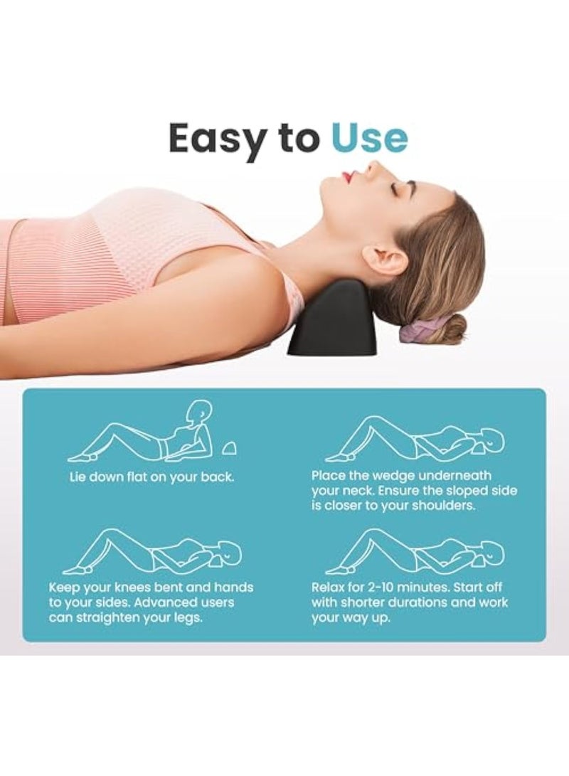 Arabest Occipital Release Tool, Cervical Traction Pillow for Pivtol Therapy, TMJ Relief, Neck and Shoulder Pain Relief, Neck Stretcher Traction Device - Image 3