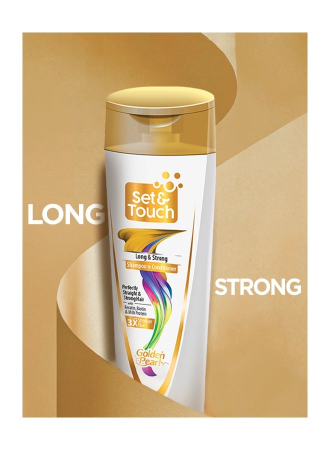 Golden Pearl Golden Pearl shampoo Long & Strong 200ml  - Image 3