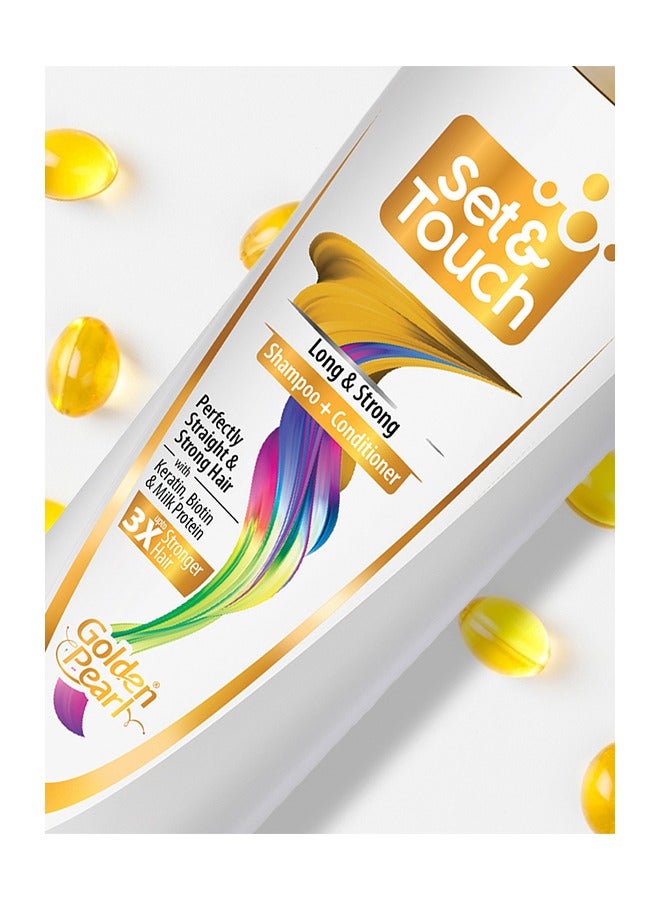 Golden Pearl Golden Pearl shampoo Long & Strong 200ml  - Image 2