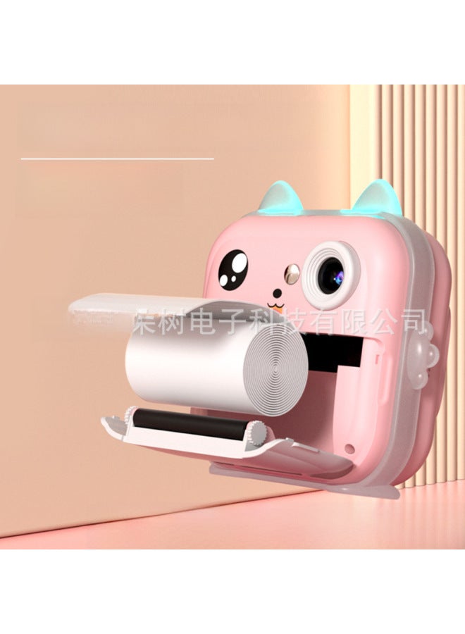 Neutral New Q5 Fun Children's Polaroid Camera Thermal Printing Mini Cartoon Digital Camera Gift Batch - Image 4