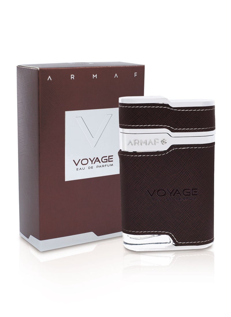 Armaf Voyage Brown Eau De Parfum 100ml for Men and Women  - Image 1