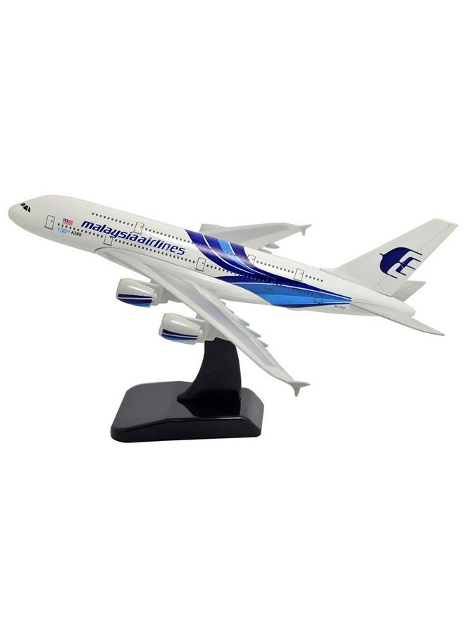 Toytle Malaysian Airlines AirBus A380-100 A380 Livery 16cm Alloy Metal Model Aircraft