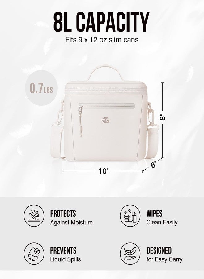 GLORIEROO Insulated Lunch Box Bag Women - Waterproof Leakproof Lightweight Reusable Cooler for Work Picnic - Image 5