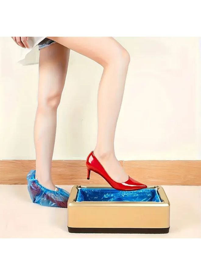 50 Pcs Disposable Shoe Covers Durable Plastic Rainproof Boot Covers For Office Work Travel - Image 3