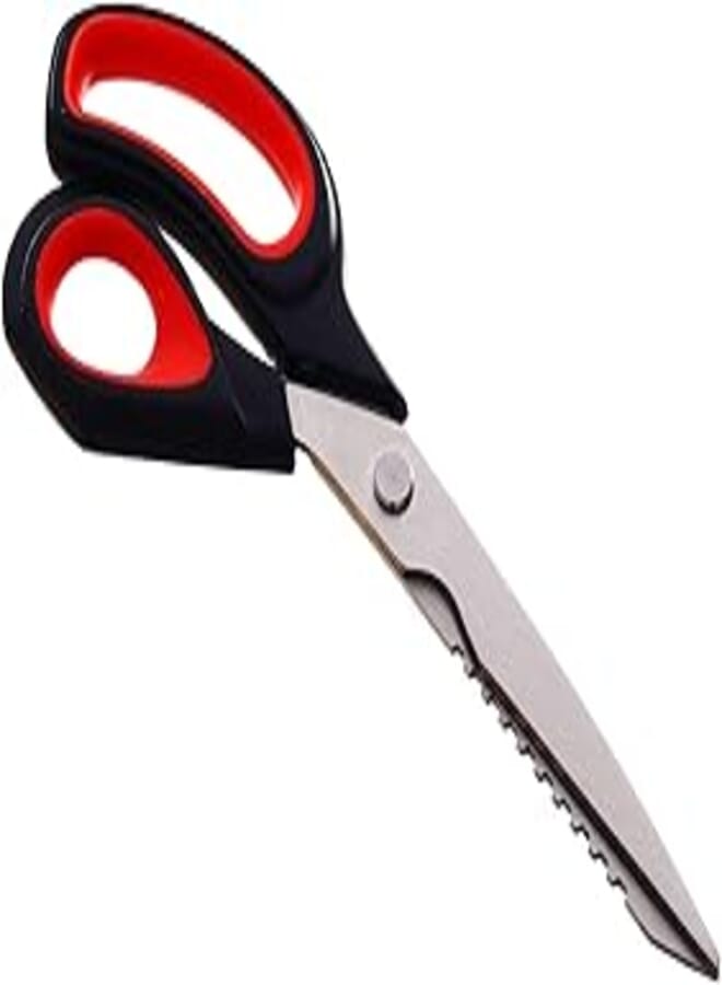 White Swan K-210 Stainless Steel Scissor With Plastic Handle - Multi Color 