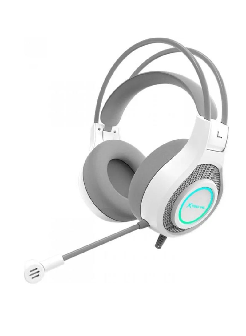 XTRIKE ME سماعة ألعاب سلكية GH-515W مع وظيفة إضاءة خلفية RGB وصوت ستيريو - Image 3