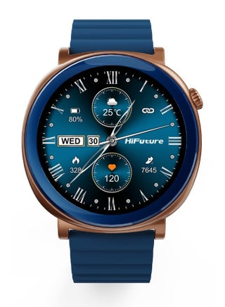 HiFuture AURORA Smartwatch, 1.43 Inch Amoled Display, Wireless Calling, Magnetic Strap, Syntra AI, IP68 Waterproof, Heart Rate Monitoring, Sleep Quality Analysis, Sports Mode, Blue - pzsku/ZADB8EB00E72202BC09D8Z/45/1746219862/ab33b13a-edca-4ab4-b02b-f155364a19df