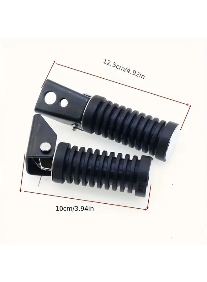 2pcs Non Slip Rubber Foot Pads For GN125 GS125 GT QJ125 Scooters Motorcycles - Image 2
