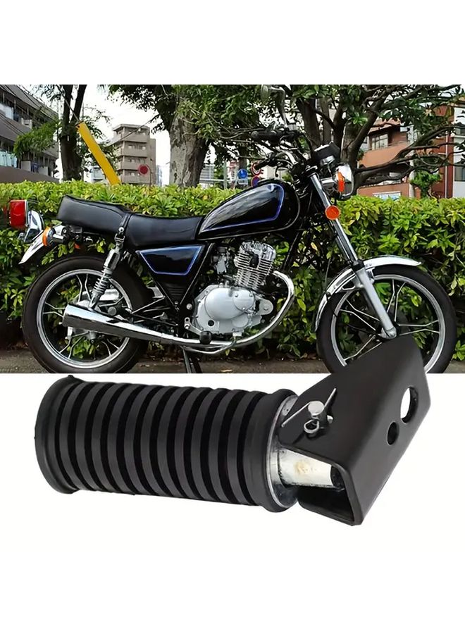 2pcs Non Slip Rubber Foot Pads For GN125 GS125 GT QJ125 Scooters Motorcycles - Image 5