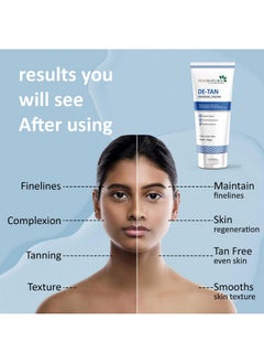 7 Days De- Tan Removal Cream | De- Tan Removal Cream With Kojic & Clove Oil | Dermatologically Tested(100 Gm)  - Image 2