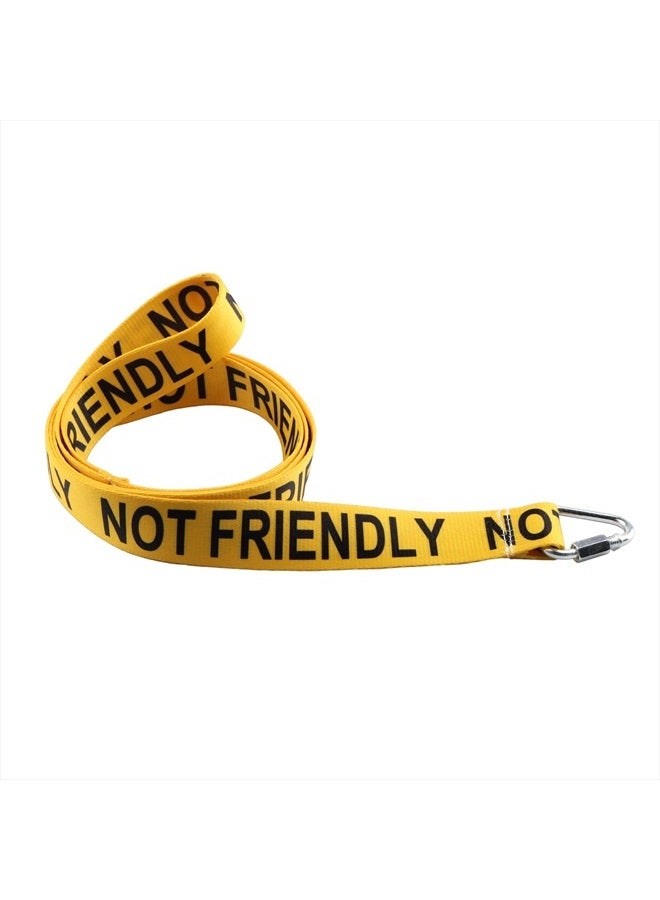 JXGZSO Not Friendly Dog Lead Keep Away Give Me Space Dog Leash Wrap Rescue Dog Lead (Not Friendly Leashes) - Image 4