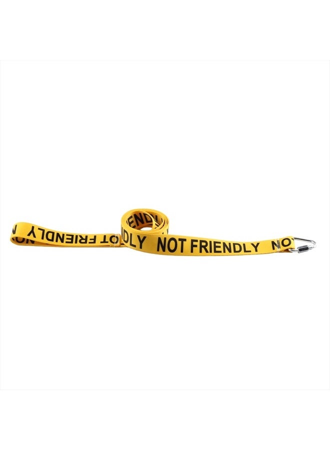 JXGZSO Not Friendly Dog Lead Keep Away Give Me Space Dog Leash Wrap Rescue Dog Lead (Not Friendly Leashes) - Image 3