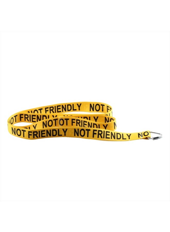 JXGZSO Not Friendly Dog Lead Keep Away Give Me Space Dog Leash Wrap Rescue Dog Lead (Not Friendly Leashes) - Image 2