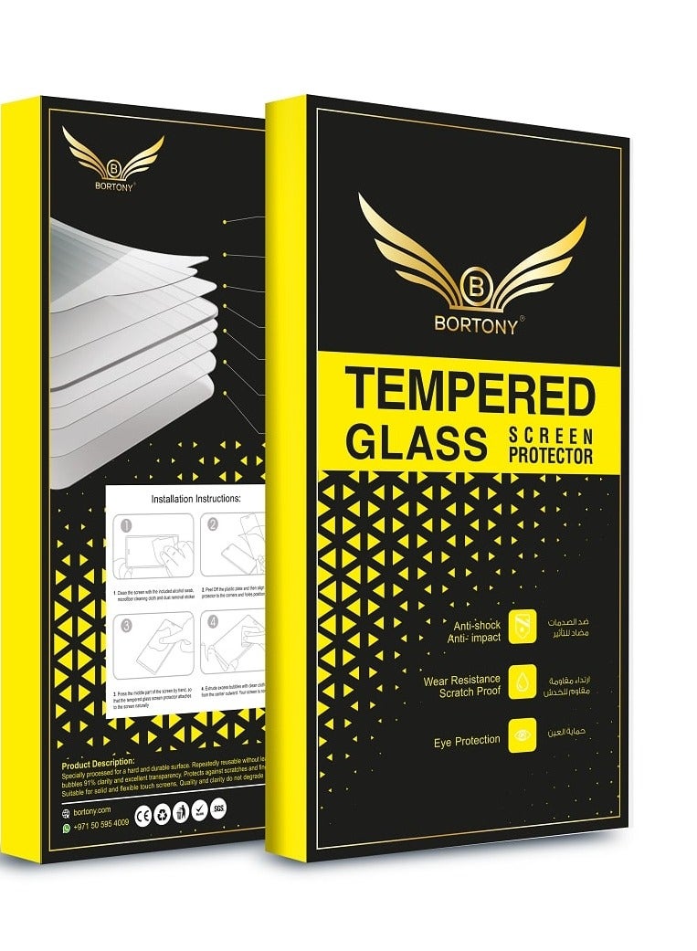 BORTONY Tempered Glass Screen Protector For Samsung Galaxy A7 - Image 3